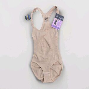 FIX Shapewear by Wunderwear Shaping Bodysuit Womens S/M Seamless Nude Tan NWT